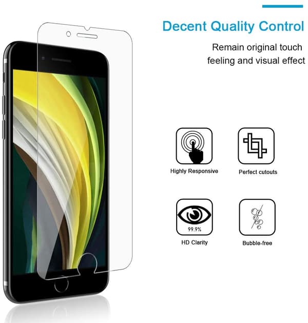 3-PACK- Gennemsigtig skærmbeskytter Samsung Galaxy S21 5G (6.2'')