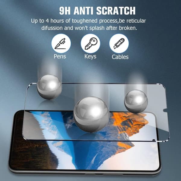 3-PACK- Gennemsigtig skærmbeskytter Samsung Galaxy S23 5G (6.1'')