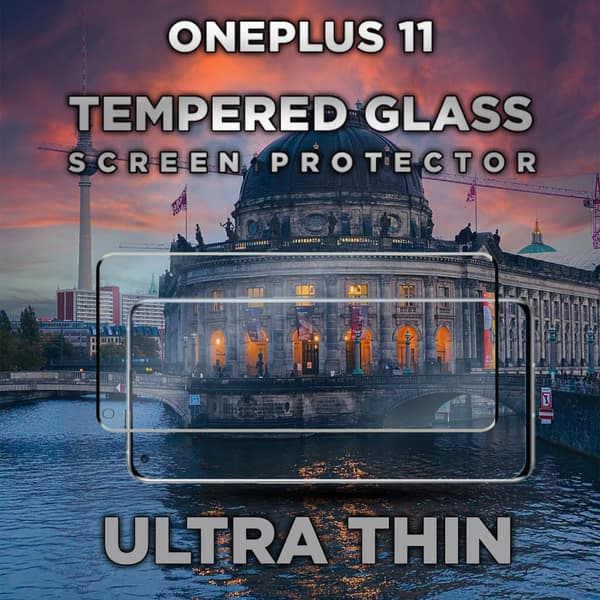 OnePlus 11 - Härdat glas 9H - Super kvalitet 3D Skärmskydd