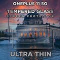 Miniatyrbild 5 av 5: OnePlus 11 5G- Härdat glas 9H - Super kvalitet 3D Skärmskydd