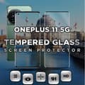 Miniatyrbild 1 av 5: OnePlus 11 5G- Härdat glas 9H - Super kvalitet 3D Skärmskydd