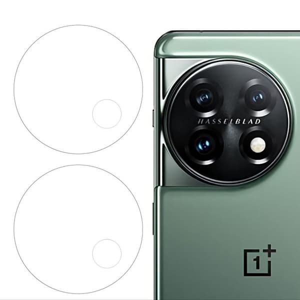 OnePlus 11 5G linskydd i härdat glas i 2-pack