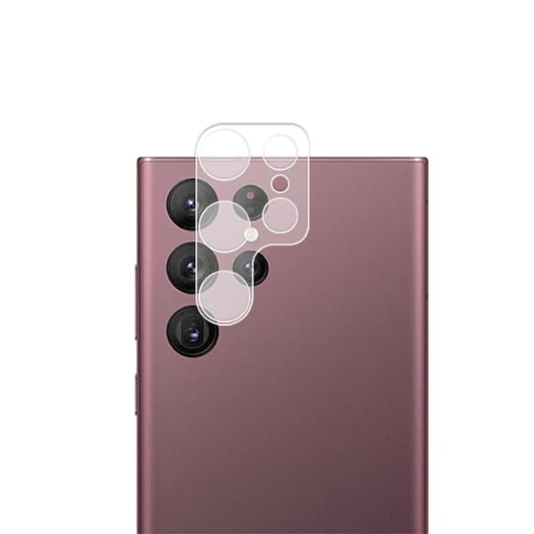 MOCOLO Kamera Linsskydd för Samsung Galaxy S23 Ultra- Transparent