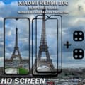 Miniatyrbild 2 av 5: 2-Pack Xiaomi Redmi 10C & 2-Pack linsskydd - Härdat Glas 9H - Super kvalitet 3D