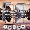 Miniatyrbild 1 av 5: 2-Pack Xiaomi Redmi Note 10 Pro Max - Härdat Glas 9H - Super kvalitet 3D