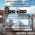 Miniatyrbild 5 av 5: 2-pack Xiaomi Redmi Note 10 Pro & 2-Pack linsskydd - Härdat Glas 9H - Super kvalitet 3D