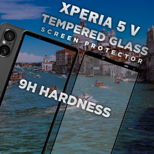 Sony xperia 5 V - Härdat Glas 9H - Super kvalitet 3D Skärmskydd