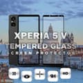 Miniatyrbild 1 av 5: Sony xperia 5 V - Härdat Glas 9H - Super kvalitet 3D Skärmskydd