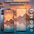 Miniatyrbild 1 av 5: Xiaomi Redmi Note 13 - Härdat glas 9H - Super kvalitet 3D Skärmskydd