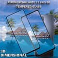 Miniatyrbild 4 av 5: Xiaomi Redmi Note 13 Pro 5G- Härdat glas 9H - Super kvalitet 3D Skärmskydd
