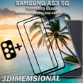 Miniatyrbild 4 av 5: 2-Pack Samsung A53 5G & 1-Pack linsskydd - Härdat Glas 9H - Super kvalitet 3D