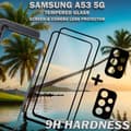 Miniatyrbild 3 av 5: 2-Pack Samsung A53 5G & 2-Pack linsskydd - Härdat Glas 9H - Super kvalitet 3D