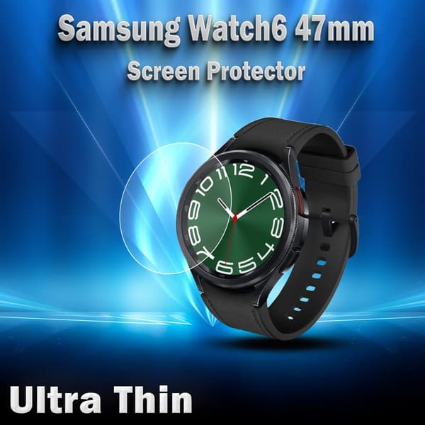 Samsung Watch 47mm - Härdat glas 9H - Super kvalitet 3D Skärmskydd