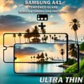 Miniatyrbild 5 av 5: 1-Pack Samsung A41 Skärmskydd & 1-Pack linsskydd - Härdat Glas 9H - Super kvalitet 3D