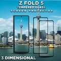Miniatyrbild 4 av 5: 2-Pack Samsung Galaxy Z FOLD 5 - Härdat Glas 9H - Super Kvalitet 3D Skärmskydd
