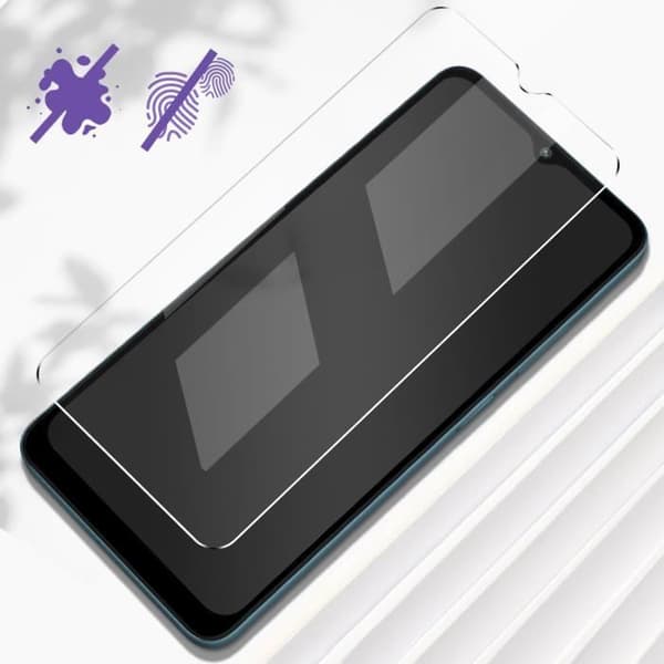 Härdat glas - AVIZAR - Xiaomi Redmi A1 2022 - 9H hårdhet - Anti-repa - Ultratunn