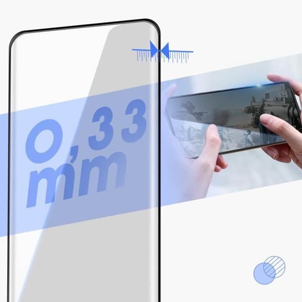 Skärmskydd - DUX DUCIS - Härdat glas - Realme 11 Pro/Pro Plus - 9H hårdhet - Ultratunn
