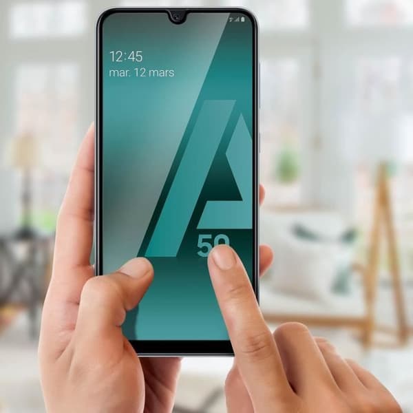 Skärmskydd - AVIZAR - Galaxy A50 - Härdat Glas - 0,3 mm - Rep resistant