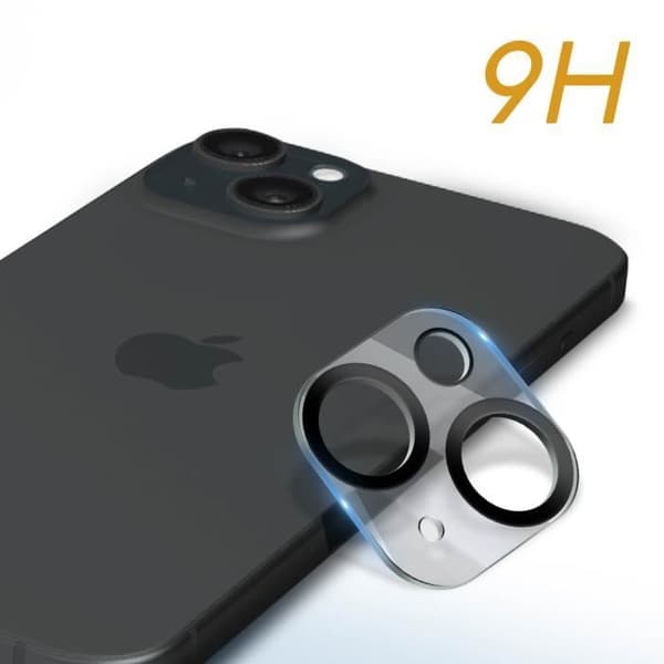 Skyddsfilm - ENKAY - iPhone 15/15 Plus - 9H härdat glas - Stöttålig - Anti-fingeravtryck