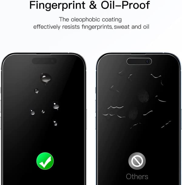 3X herdet glass beskyttelse iPhone 15 Pro Max