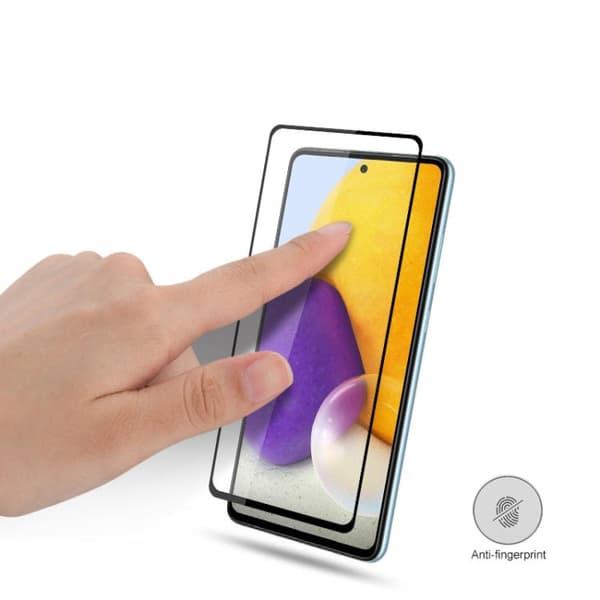 Samsung Galaxy A52 / A52 5G / A52S 5G - Heltäckande Härdat Skyddsglas