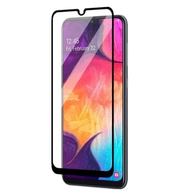 Samsung Galaxy A20 - Full Coverage Tempered Protective Glass