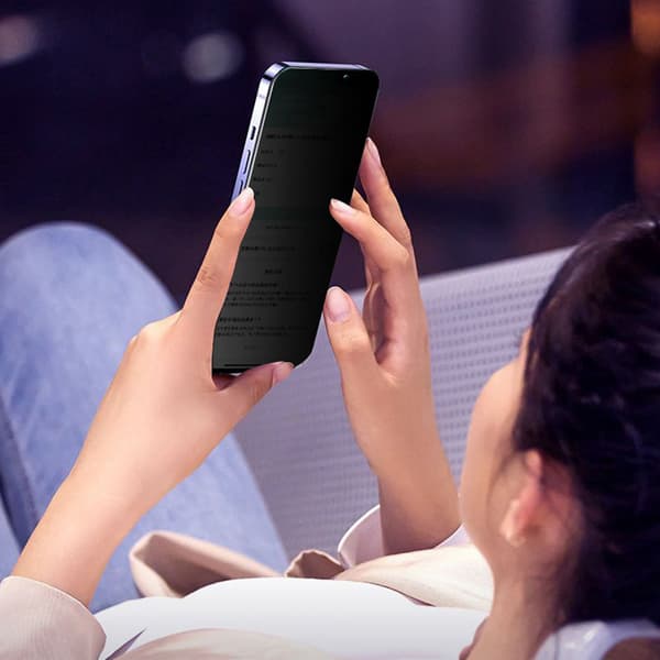 Skærmbeskytter til telefonen med beskyttelse mod kig iPhone 13 Pro Max