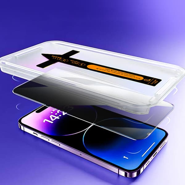 Skærmbeskytter til telefonen med beskyttelse mod kig iPhone 13 Pro Max