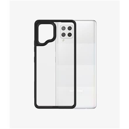 PanzerGlass | Clear Case | Samsung | Galaxy A42 5G | Hardened glass | Black AB | Case Friendly;  More than 19% better protecting performance; Plastic