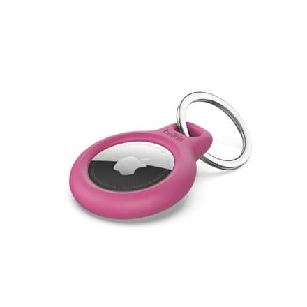 Belkin | Secure Holder with Key Ring for AirTag | Pink