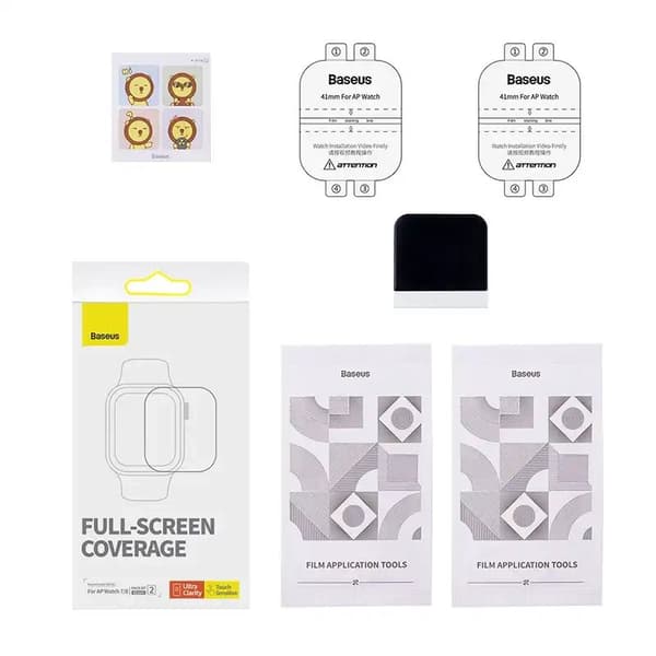 Baseus Protective Film for Apple Watch 7 / 8 / 41mm