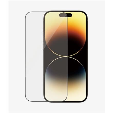 PanzerGlass | Screen protector | Apple | iPhone 14 Pro | Glass | Clear | Ultra-Wide Fit; Easy installation; Fingerprint resistant