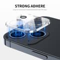 Miniatyrbillede 3 af 4: 2-PAK SKALO iPhone 15 Plus 3D Kameralinse Beskyttelsesglas