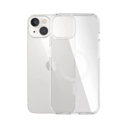 PanzerGlass | HardCase MagSafe Compatible | Back protection | Apple | iPhone 14/13 | 100% Recycled Polyurethane (TPU) | Clear | MagSafe compatible; Mi