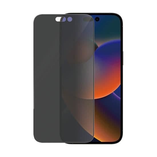 Skyddsglas - PanzerGlass - iPhone 14 Pro Max - Sekretess - Härdat glas - Repbeständig