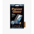 Pikkukuva 2 / 3: PanzerGlass | Samsng | Galaxy S21 FE CF | Hybrid glass | Black | Antibacterial; Works with in-screen fingerprint reader; Full frame coverage; Rounded