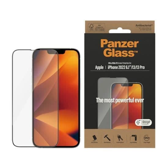 PanzerGlass Kristallklart skyddsglas för iPhone 14
