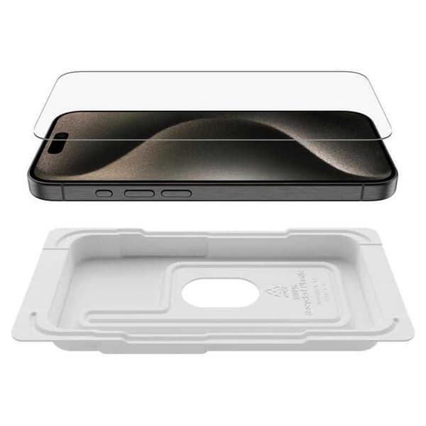 Belkin Skærmbeskytter Ultraglass 2 Iphone 15 Pro Transparent