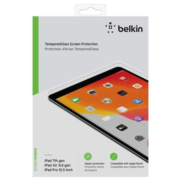 Belkin Ipad Air 2019 Tempered Glass Durchsichtig