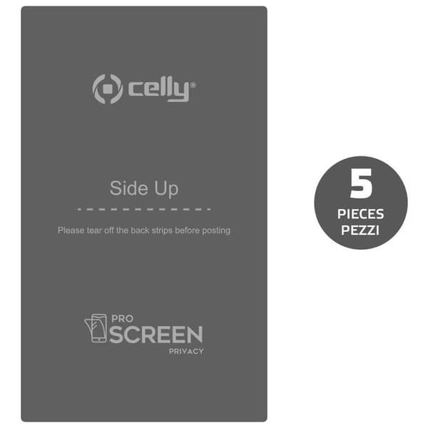 Celly Skærmbeskytter Profilm5priv 5 Enheder Transparent