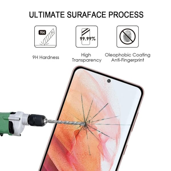 Samsung Galaxy S23 - Heltäckande Härdat Skyddsglas