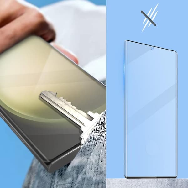 Samsung Galaxy S23 Ultra - Heltäckande Härdat Skyddsglas