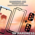 Miniatyrbild 3 av 5: 2-Pack Samsung A32 Skärmskydd & 2-Pack linsskydd - Härdat Glas 9H - Super kvalitet 3D