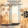 Miniatyrbild 2 av 5: 2-Pack Samsung A32 Skärmskydd & 1-Pack linsskydd - Härdat Glas 9H - Super kvalitet 3D