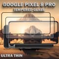 Miniatyrbild 5 av 5: GOOGLE PIXEL 8 PRO Skärmskydd - Härdat Glas 9H - Super kvalitet 3D
