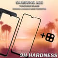 Miniatyrbild 3 av 5: 1-Pack Samsung A22 Skärmskydd & 1-Pack linsskydd - Härdat Glas 9H - Super kvalitet 3D