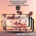 Miniatyrbild 5 av 5: 2-Pack Samsung A22 Skärmskydd & 1-Pack linsskydd - Härdat Glas 9H - Super kvalitet 3D