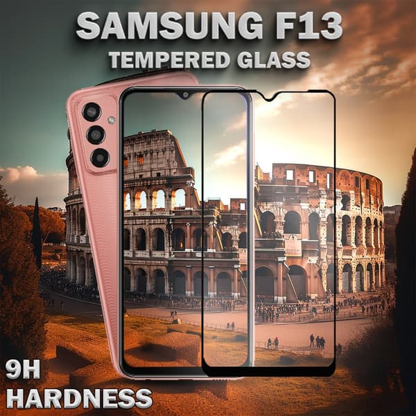 1-Pack Samsung F13 Skärmskydd - Härdat Glas 9H - Super kvalitet 3D
