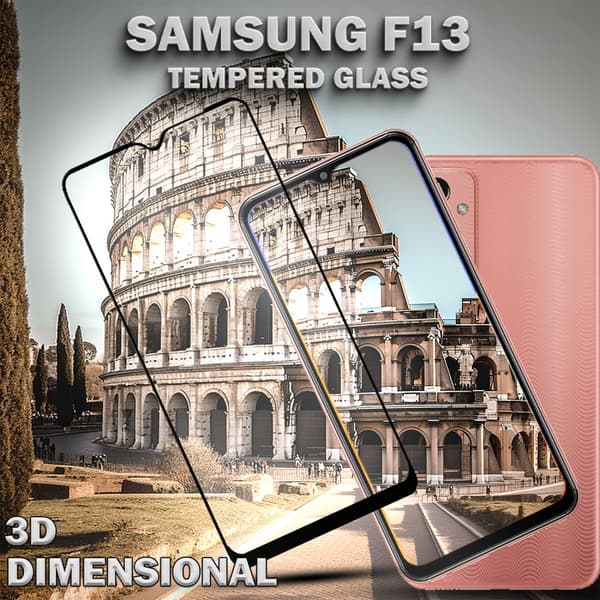 1-Pack Samsung F13 Skärmskydd - Härdat Glas 9H - Super kvalitet 3D