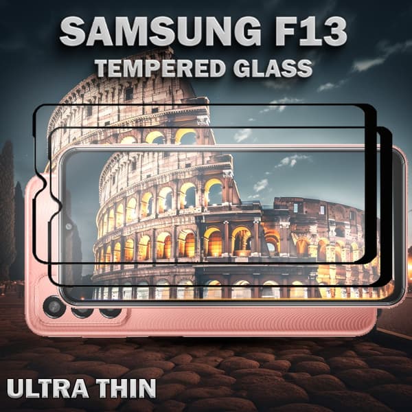 2-Pack Samsung F13 Skärmskydd - Härdat Glas 9H - Super kvalitet 3D